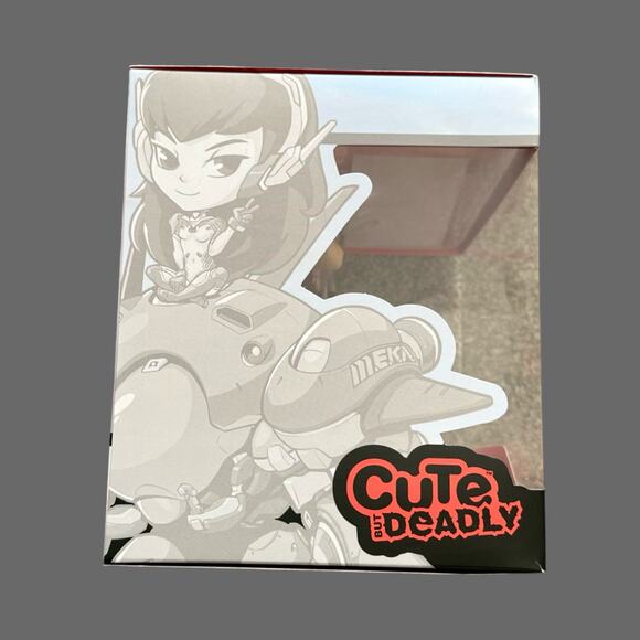 U.C.C. Distributing Overwatch D.VA Carbon Fiber with Meka Figurine NWT - Picture 4 of 8